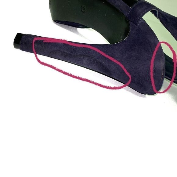 Diane Von Fürstenberg DVF Cross Platform Heels - Picture 7 of 8